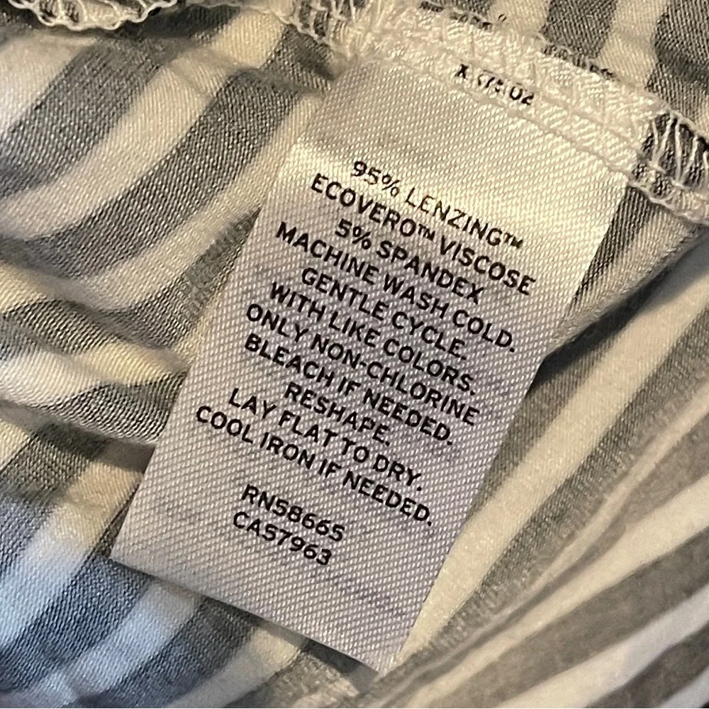 NWT Halogen Striped Long Sleeve Tee Sz XXL - Picture 5 of 6